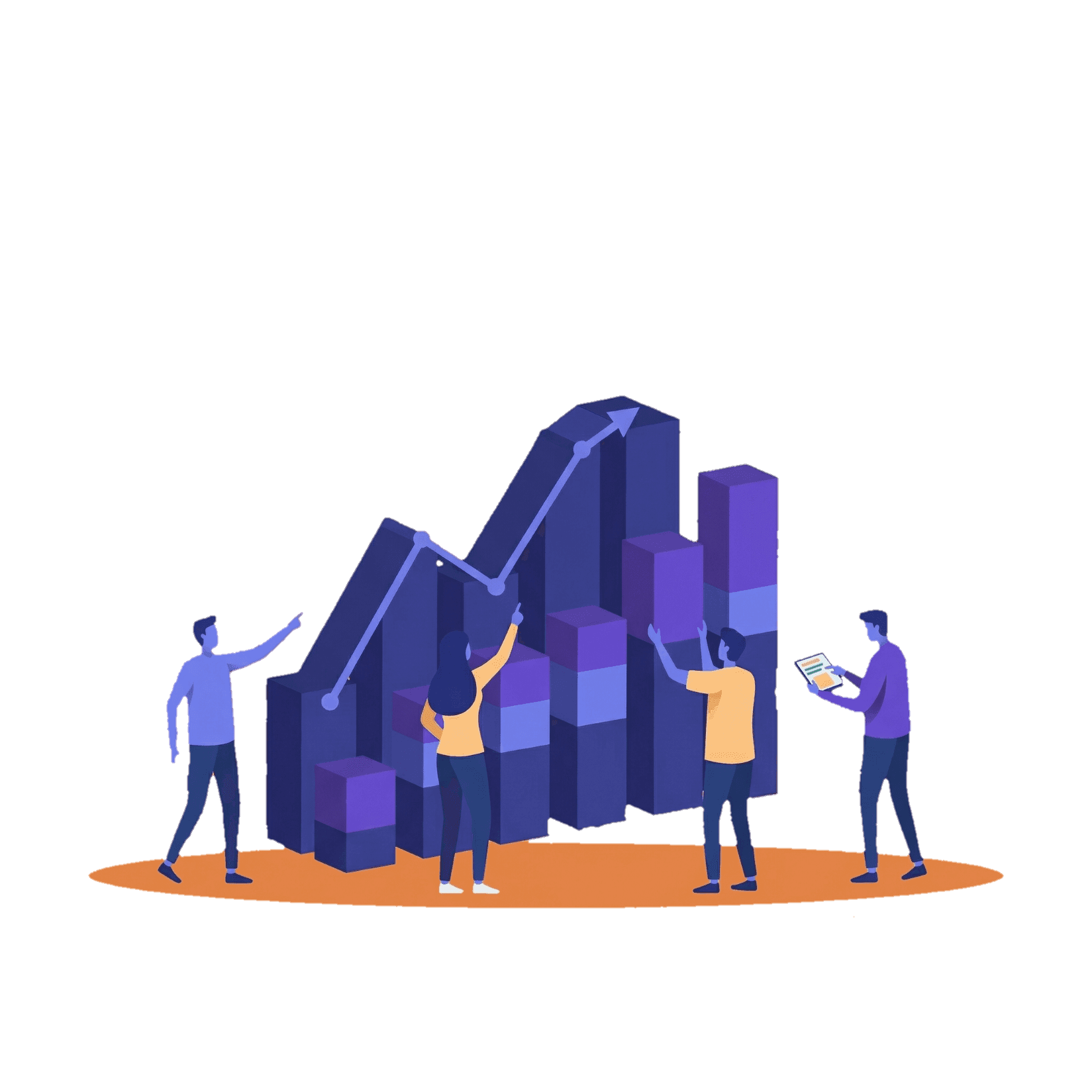 Statistics hub hero artwork