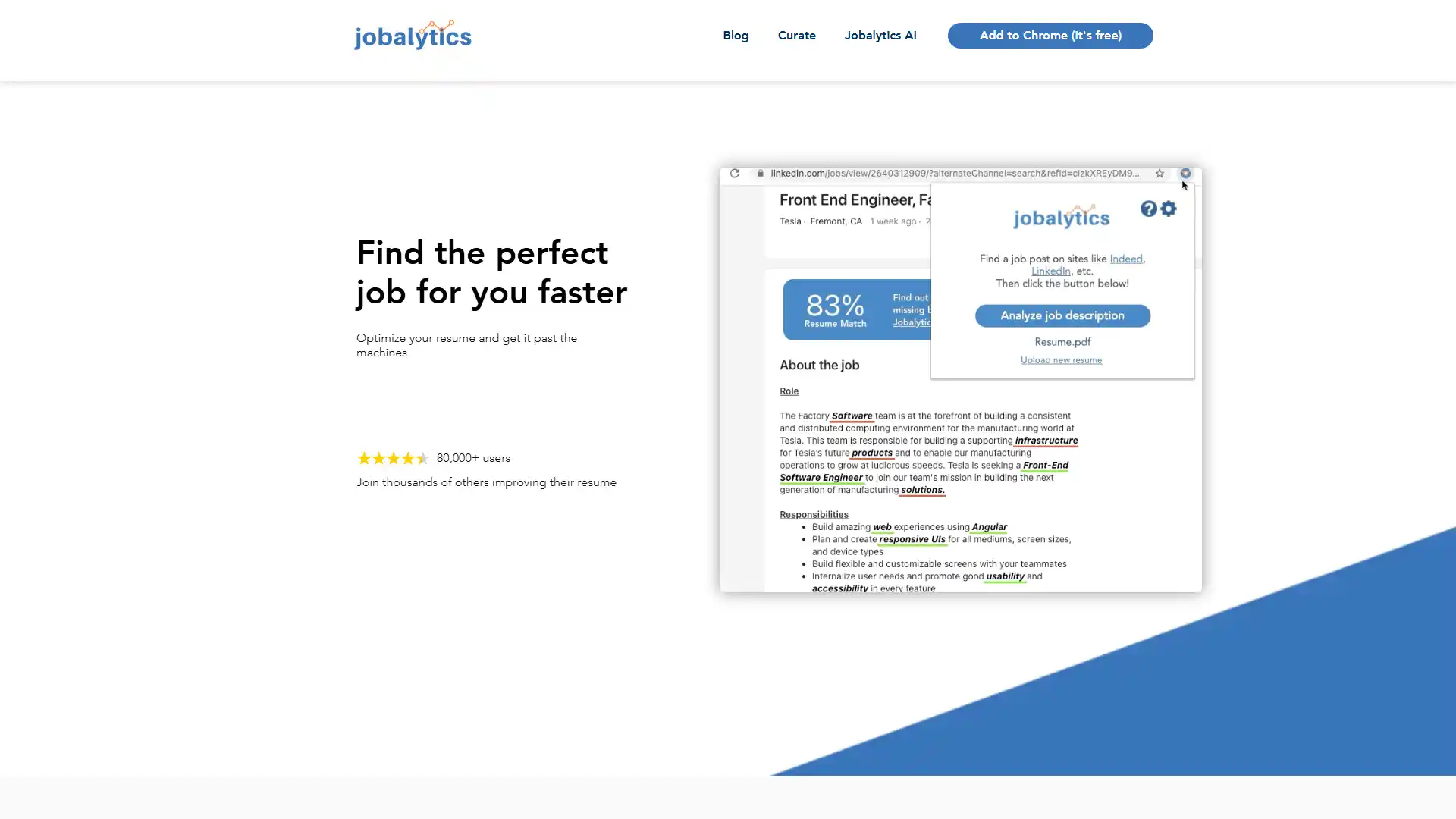 40. Jobalytics screenshot