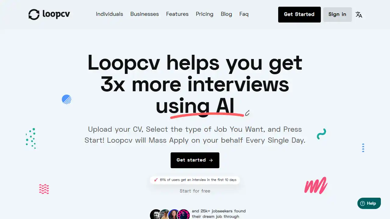 17. LoopCV screenshot