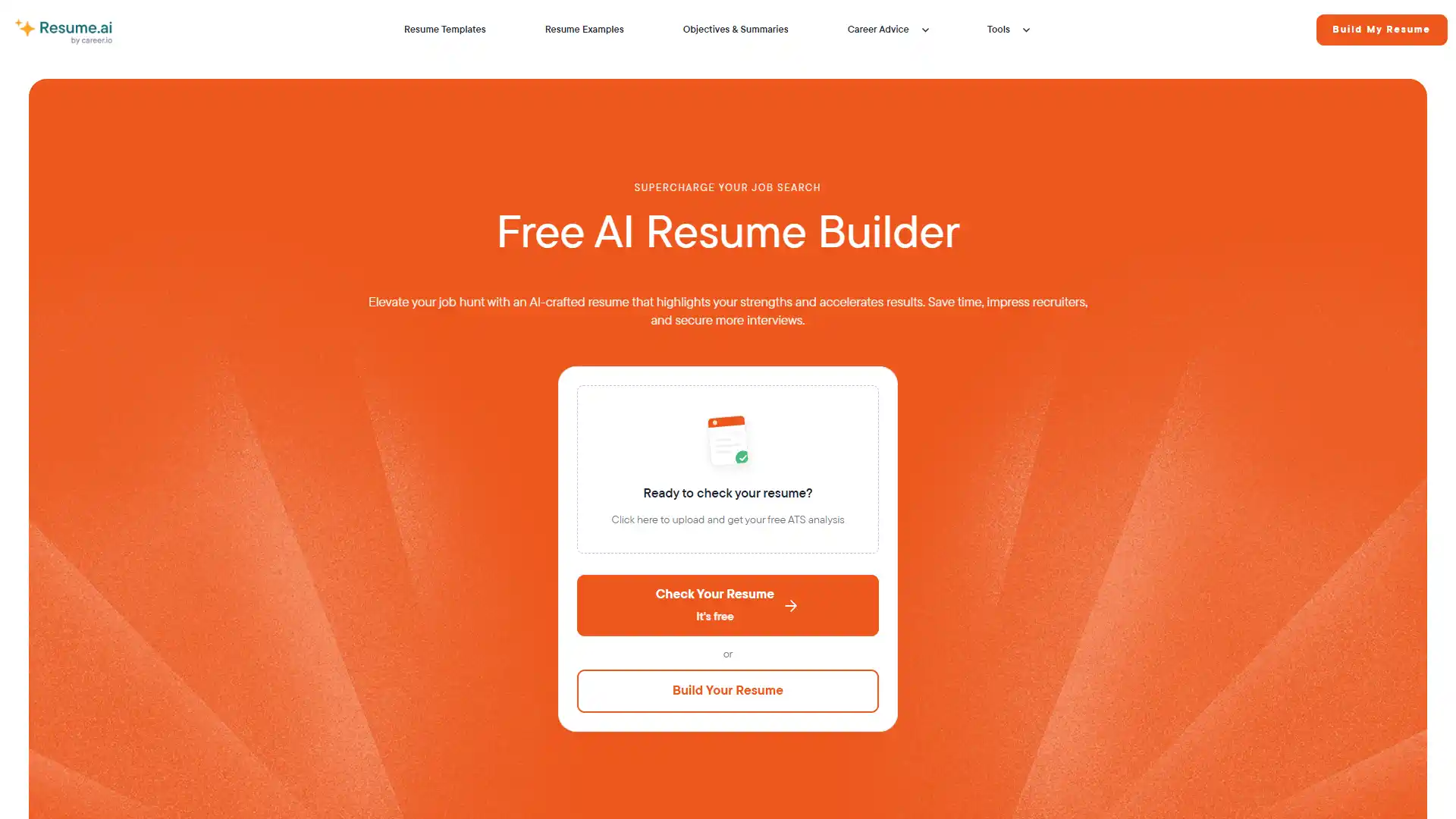 34. ResumeAI screenshot