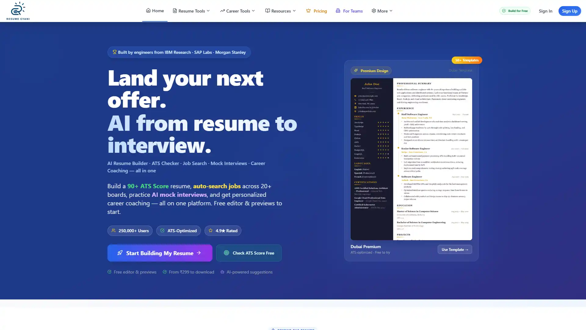 39. ResumeGyani screenshot