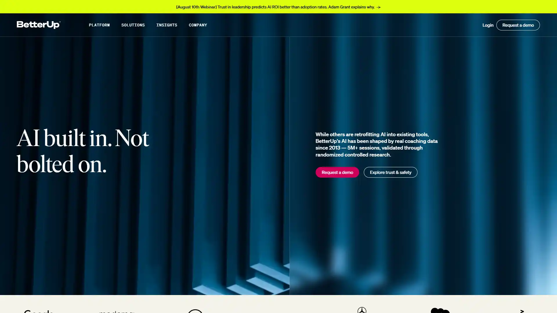 29. BetterUp screenshot