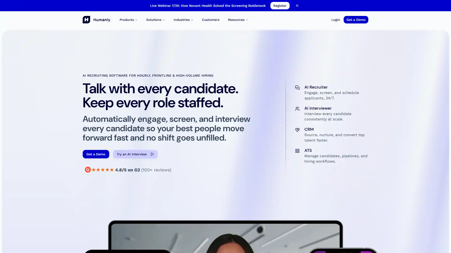 26. Humanly screenshot