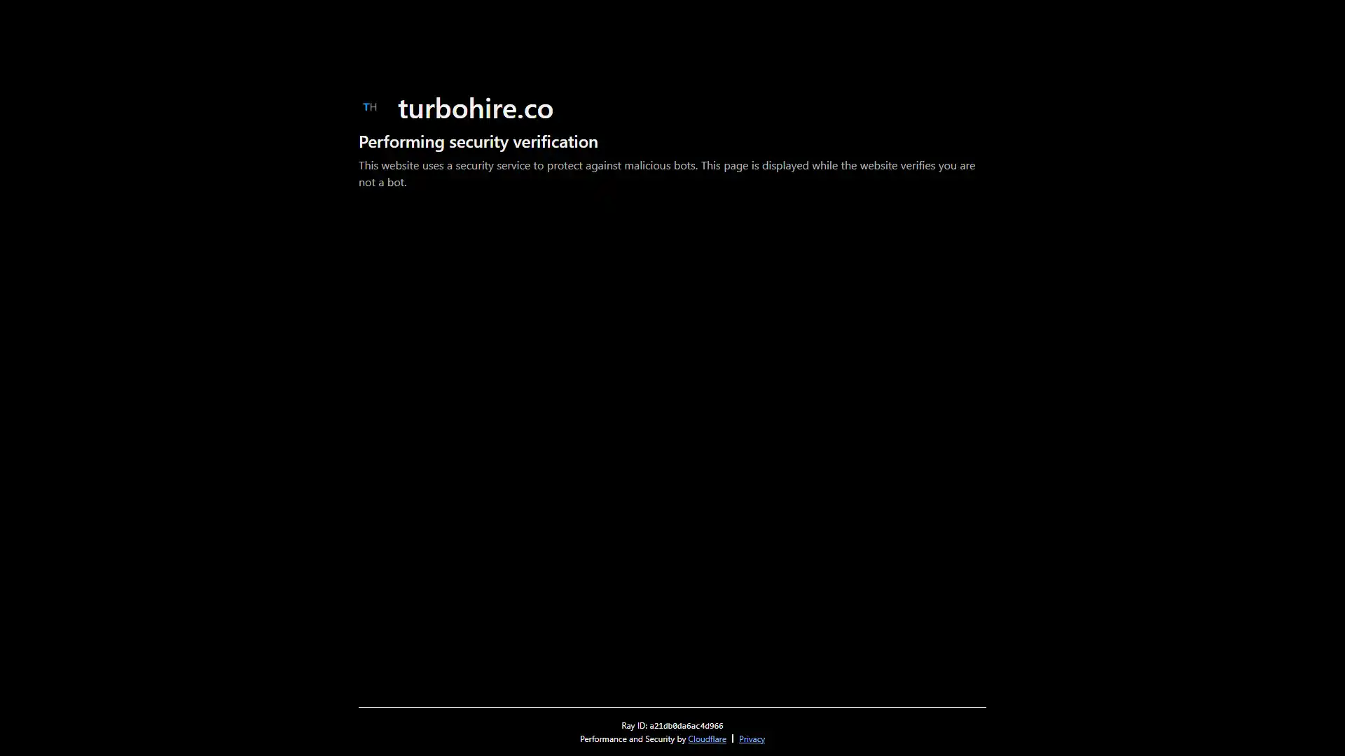 16. TurboHire screenshot