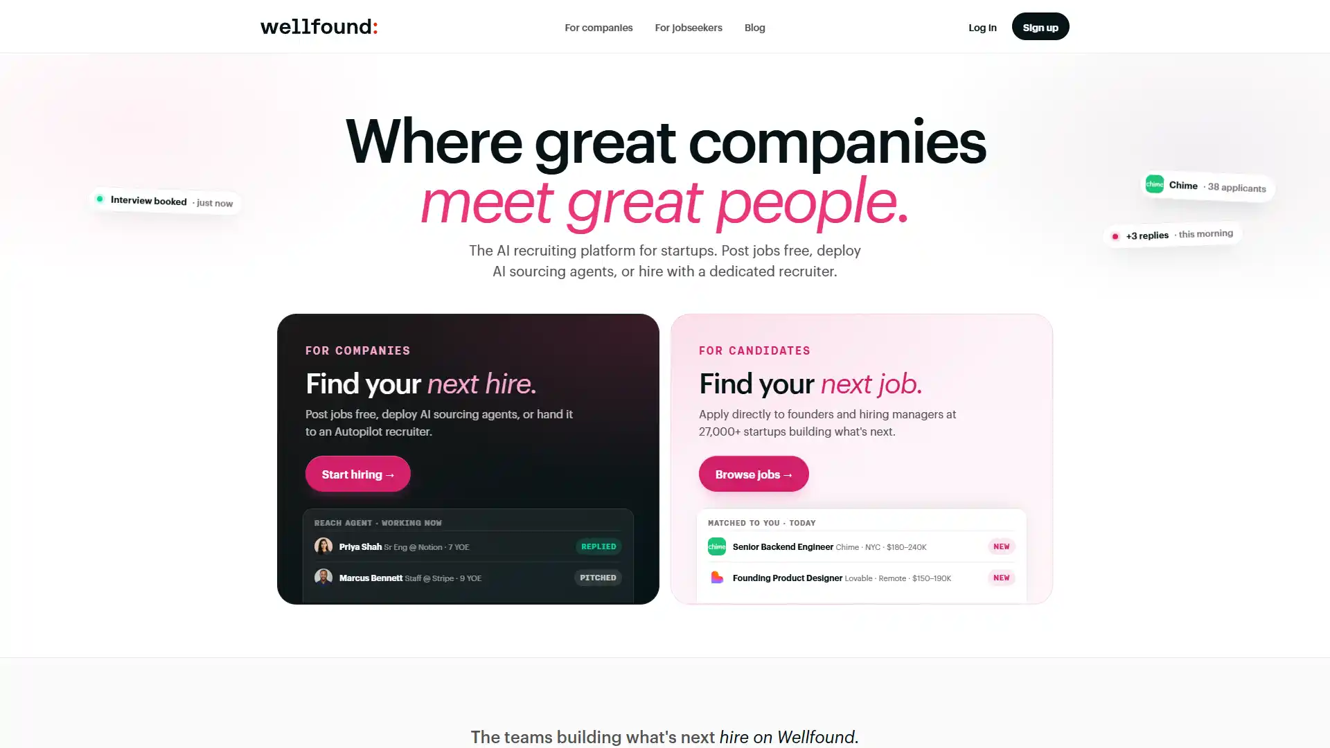 19. Wellfound (formerly AngelList Talent) screenshot